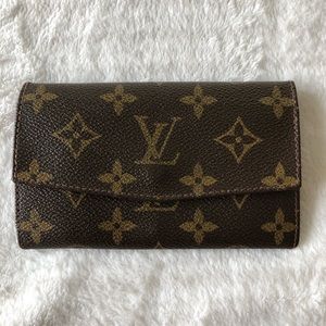 Louis Vuitton Vintage Monogram Envelope Compact Wallet